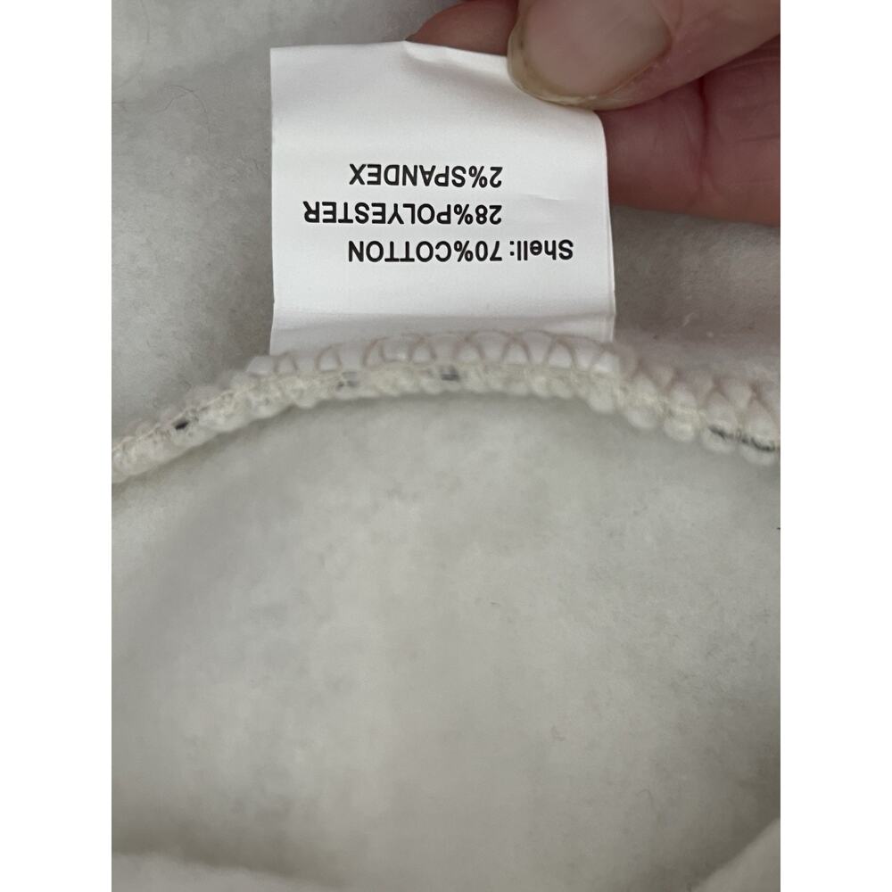 SM Wardrobe SW-08 DOG All Over Sweatshirt Size XL Heather Grey Fleece Puppy NWT - Picture 7 of 8